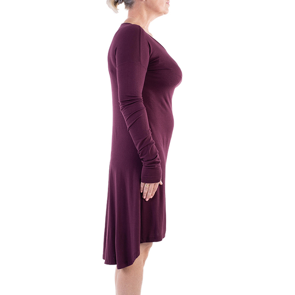 Kain Label Dress Women size M Bordo - Picture 3 of 5